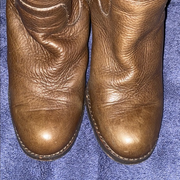 Coach Kaylie Pebble Leather Boots - Picture 14 of 16